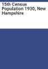 15th_census_population_1930__New_Hampshire